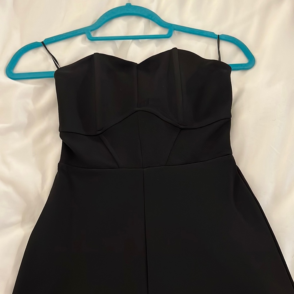 Zara strapless jumpsuit - small